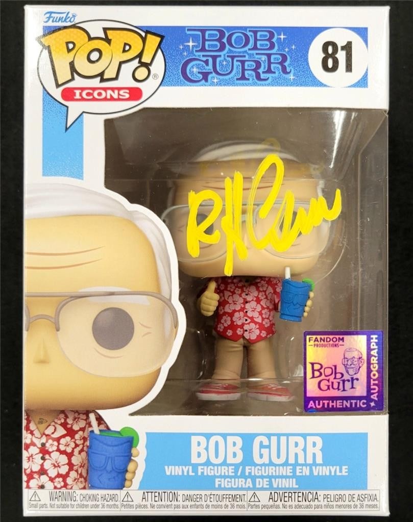Bob Gurr Signed Disney Imagineer Funko Pop! Figure Beckett Authenticated (1 of 6)