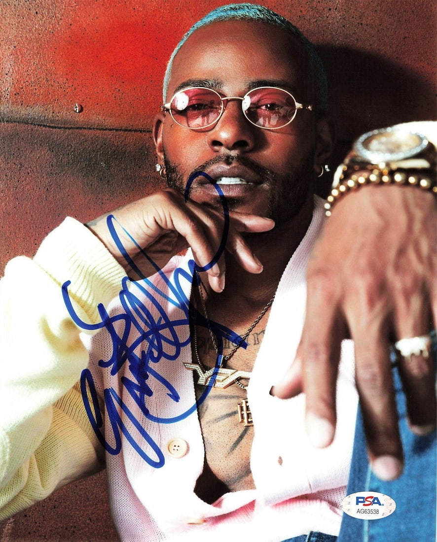 Eric Bellinger Autographed 8x10 Photo PSA/DNA Authentic (1 of 1)