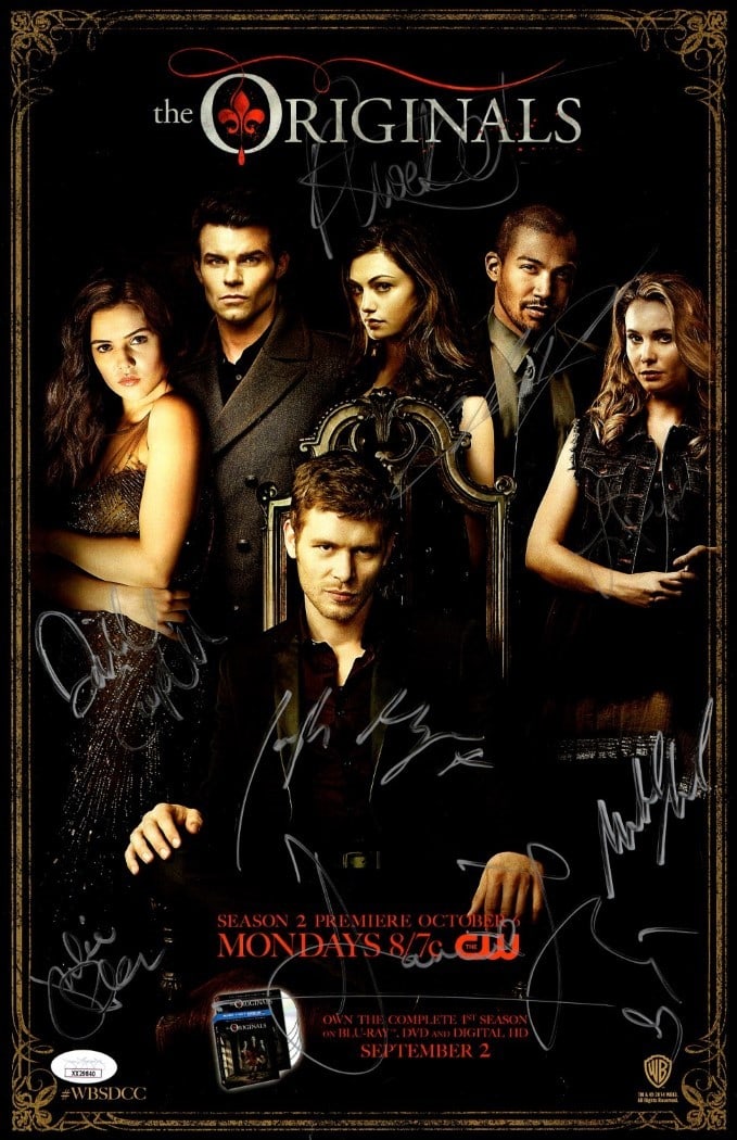 The Originals Multi Signed 11x17 Poster JSA Authenticated Cast Autographs (1 of 3)