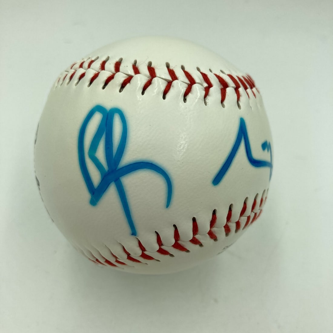 Brad Pitt Angelina Jolie Dual Signed Rawlings Baseball JSA COA (1 of 6)
