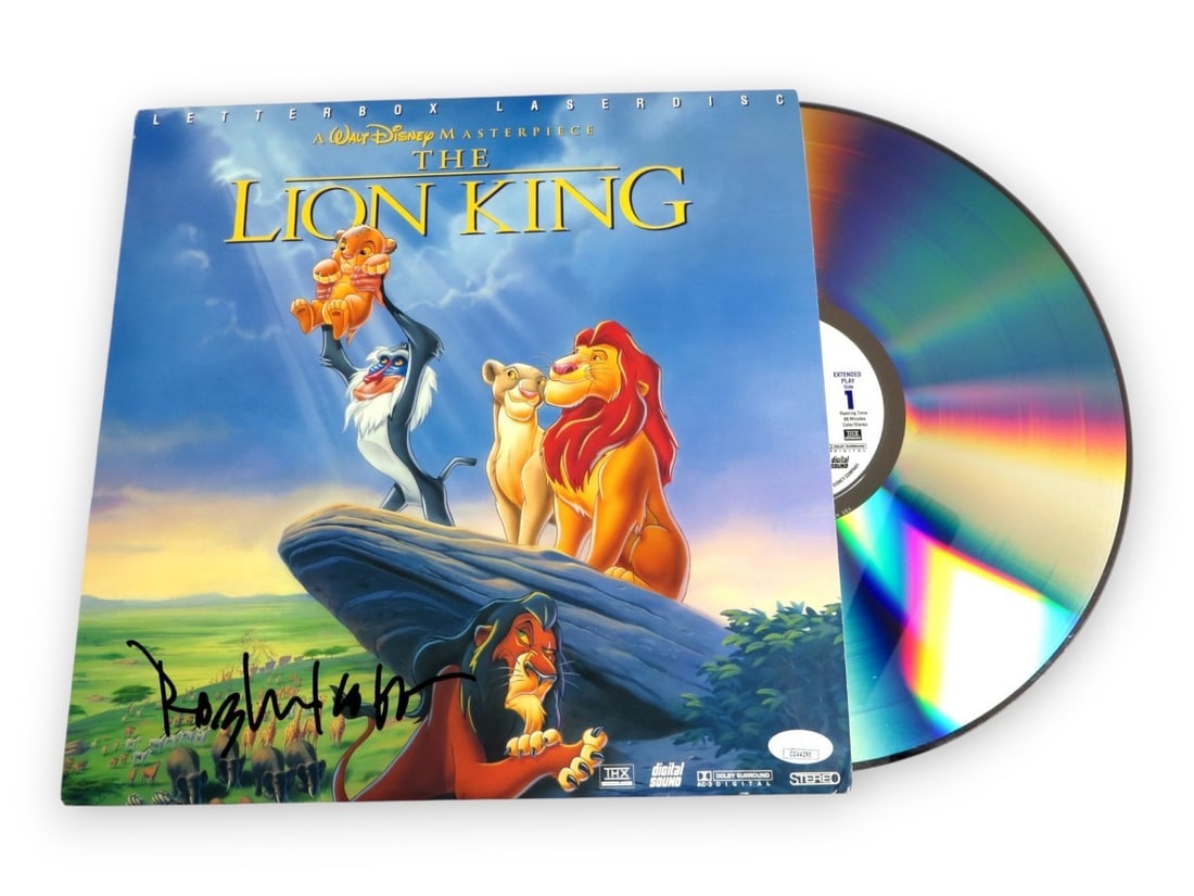 Rob Minkoff Autographed Laserdisc Cover The Lion King JSA Authentication (1 of 4)