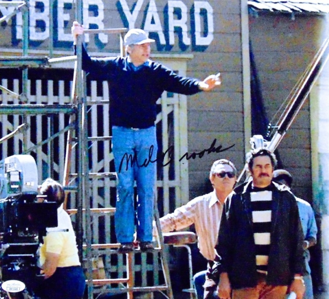 Mel Brooks Autographed 13x14 Blazing Saddles Photo JSA Certified (1 of 4)