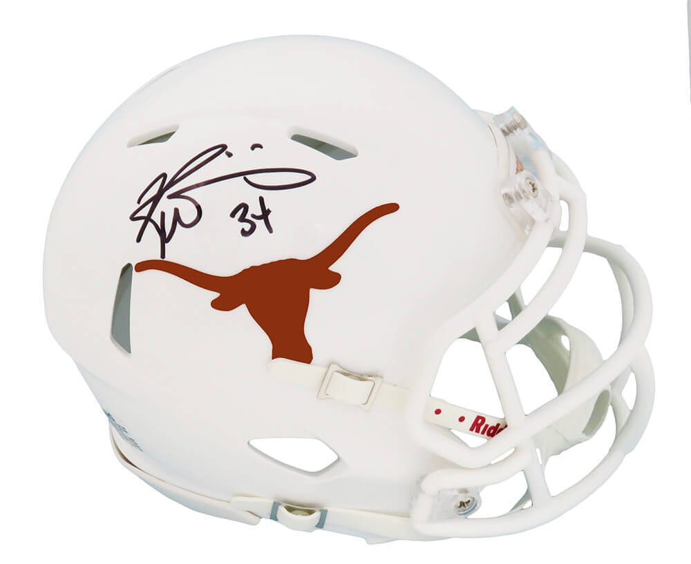 Ricky Williams Signed Texas Longhorns Mini Helmet with COA (1 of 1)