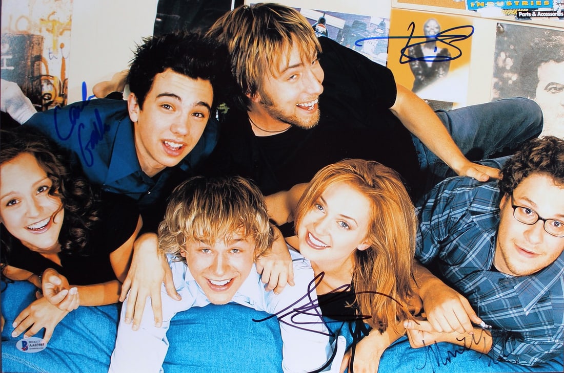 Undeclared Signed 12x18 Photo by Rogan Keena Gallo Sharpe BAS COA: Undeclared Signed 12x18 Photo by Rogan Keena Gallo Sharpe BAS COA This stunning 12x18 photograph features the signatures of Seth Rogan, Monica Keena, Carla Gallo, and Timm Sharpe from the iconic show