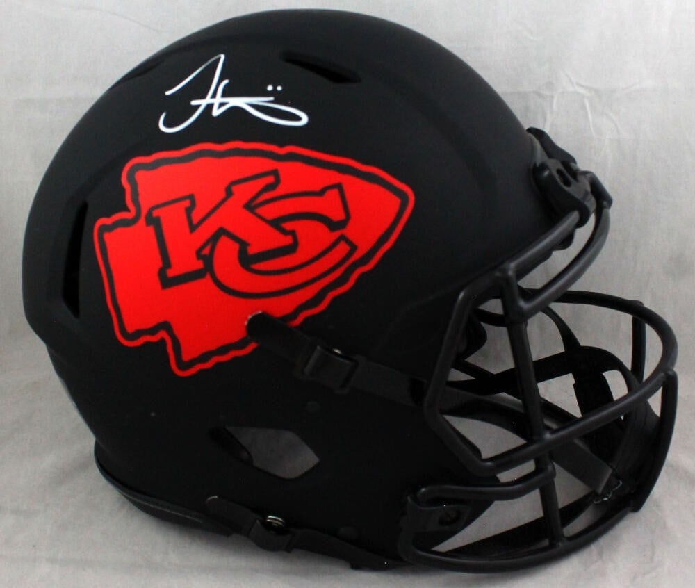Tyreek Hill Signed KC Chiefs Eclipse Helmet JSA Authenticated (1 of 2)