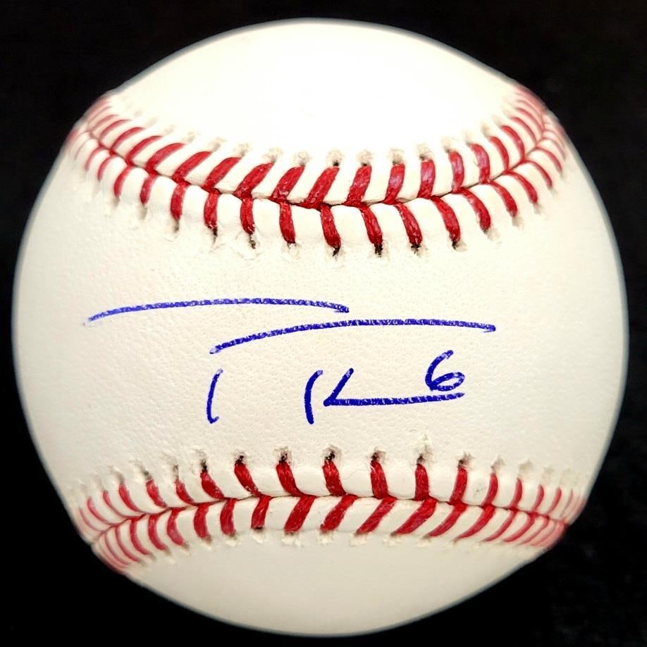 Trea Turner Signed Rawlings MLB Baseball Beckett Authenticated (1 of 2)