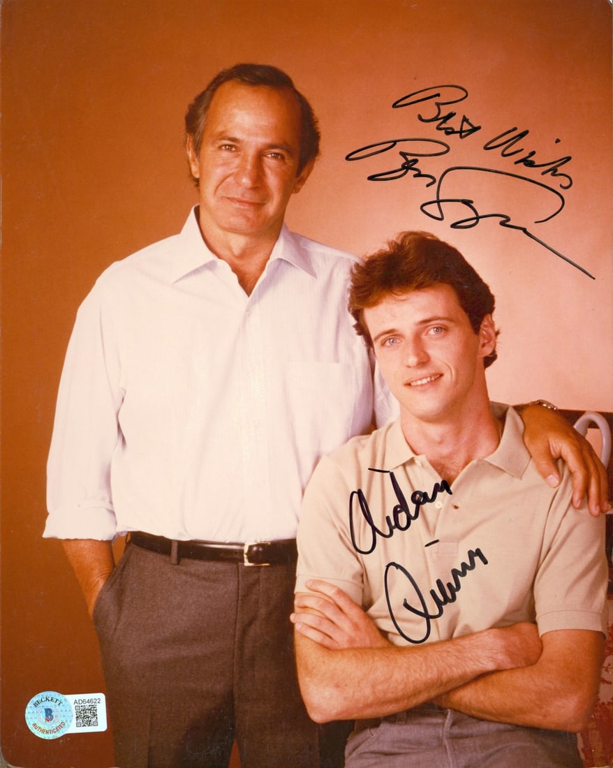 Ben Gazzara Aidan Quinn Signed 8x10 Photo Benny & Joon BAS COA (1 of 5)