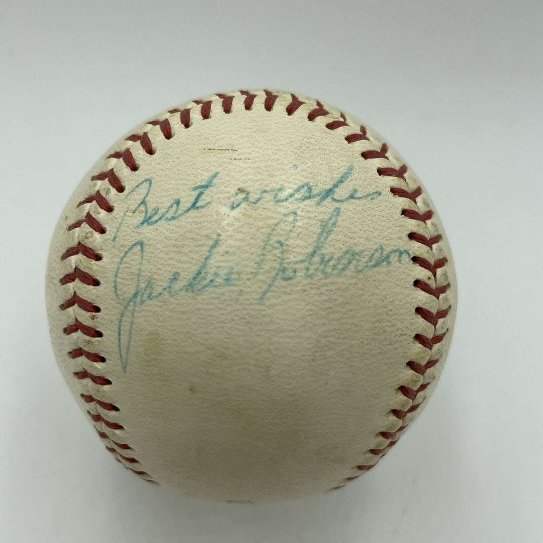 Jackie Robinson Signed Baseball with PSA DNA COA Brooklyn Dodgers (1 of 4)