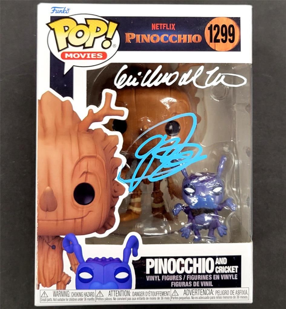 Guillermo del Toro Signed Pinocchio Funko Pop! Autographed BAS (1 of 7)