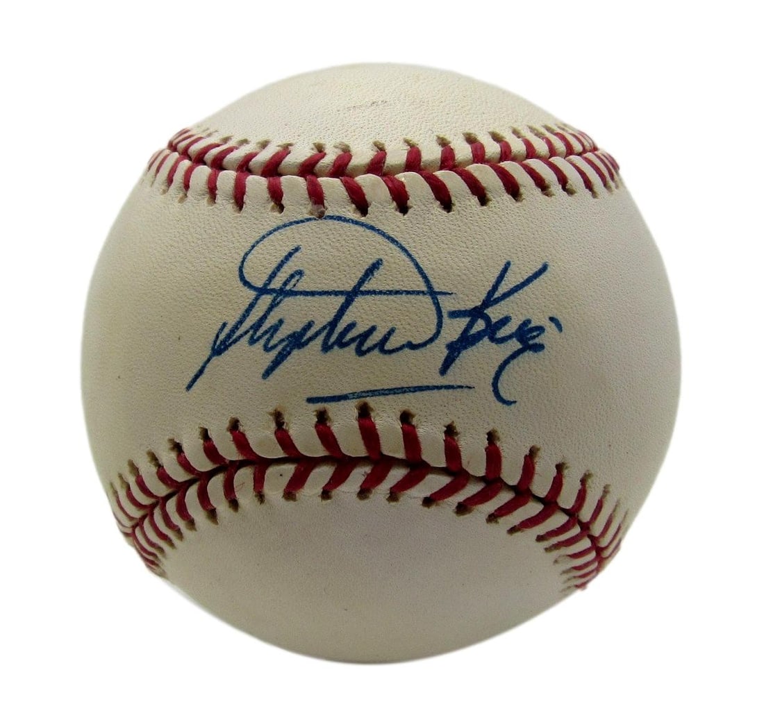 OML Baseball Signed by Stephen King with PSA DNA Authentication (1 of 4)