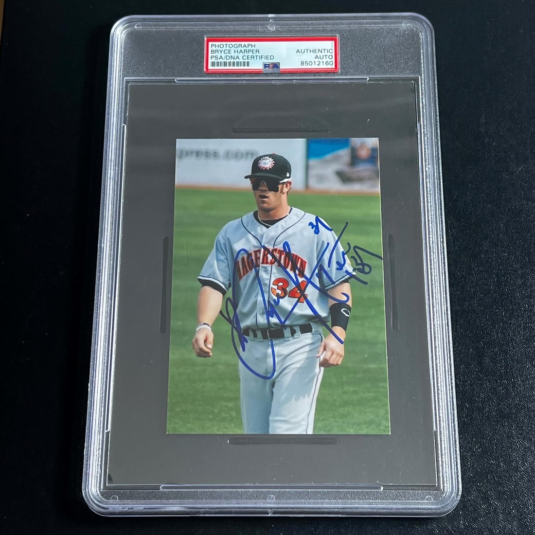 Bryce Harper Autographed 4x6 Photo PSA/DNA Philadelphia Phillies (1 of 2)