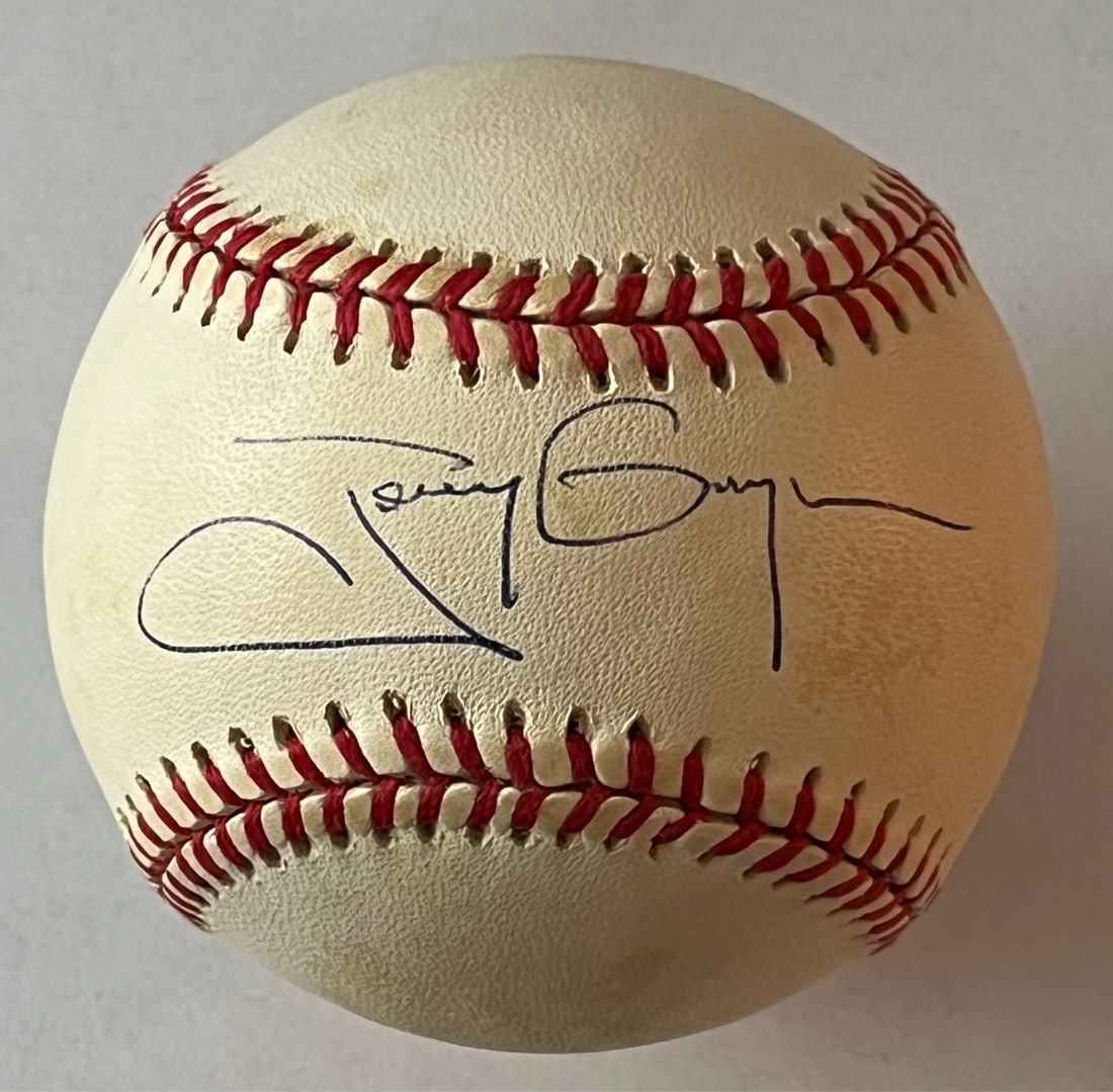 Tony Gwynn Signed Rawlings NL Baseball BAS Authenticated Padres (1 of 2)