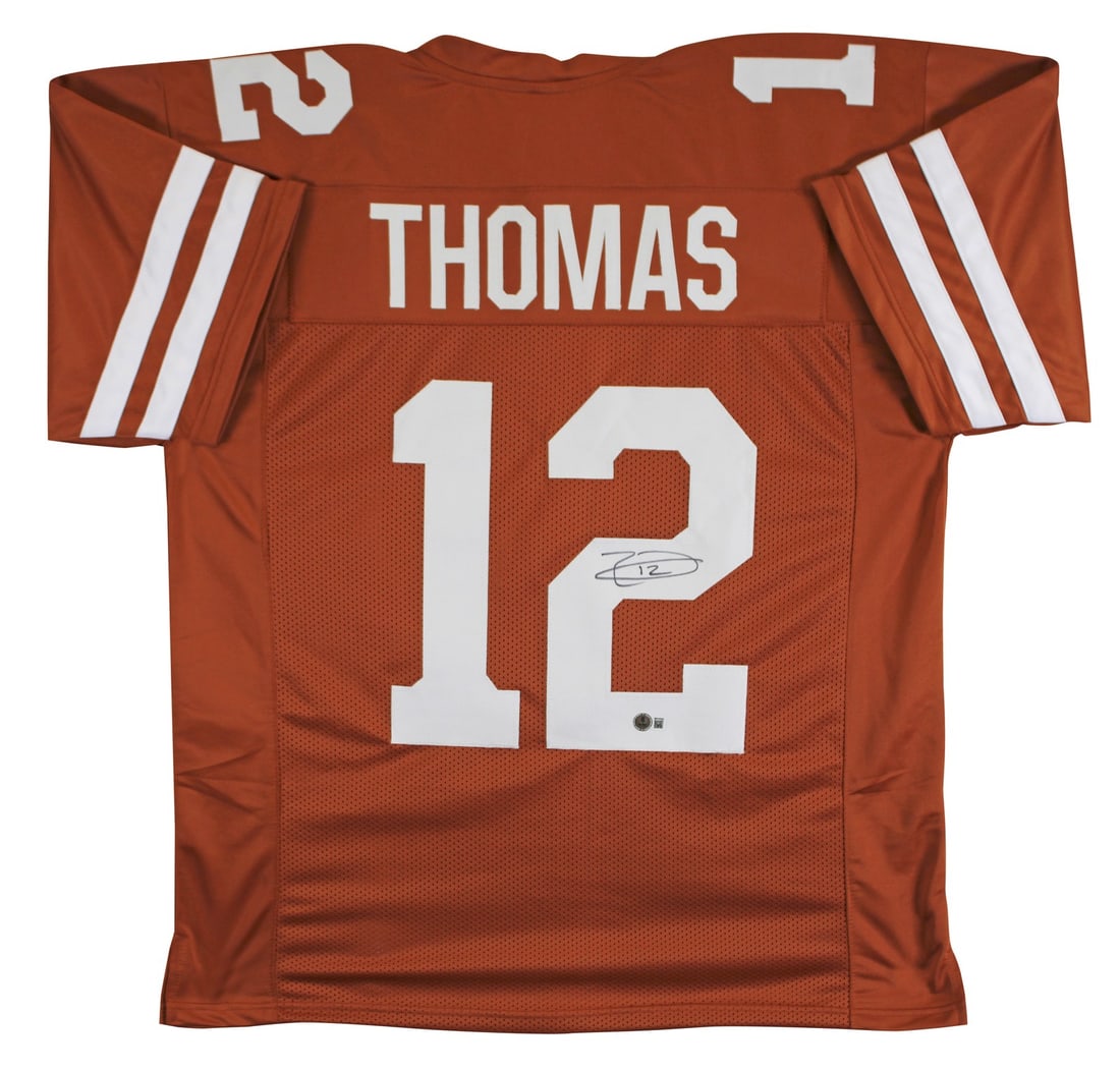 Earl Thomas Signed Texas Longhorns Jersey BAS Witnessed Authentic (1 of 3)