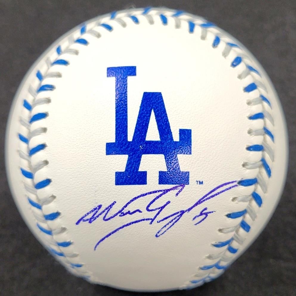 Nomar Garciaparra Signed Dodgers Baseball with Beckett Authentication (1 of 2)