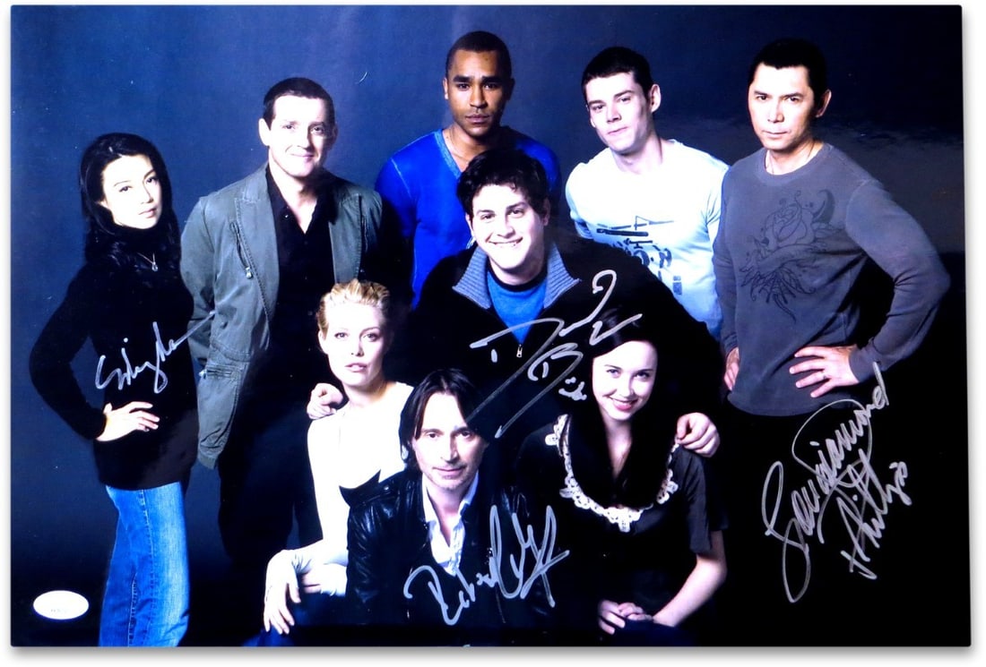 Stargate Universe Multi Signed 12x18 Photo Lou Diamond Phillips JSA (1 of 3)