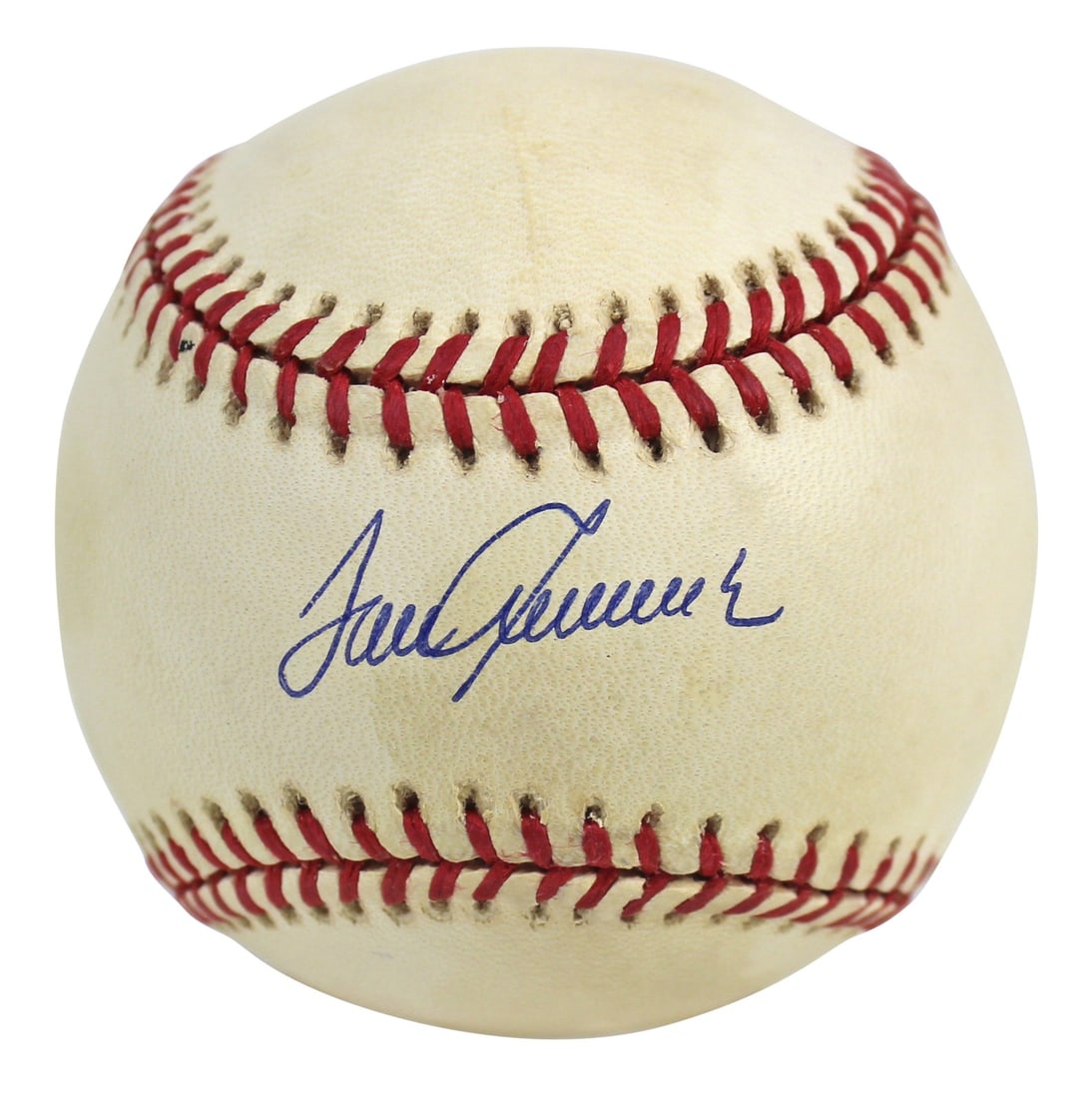 Tom Seaver Autographed Leonard Coleman Baseball New York Mets Beckett COA (1 of 10)