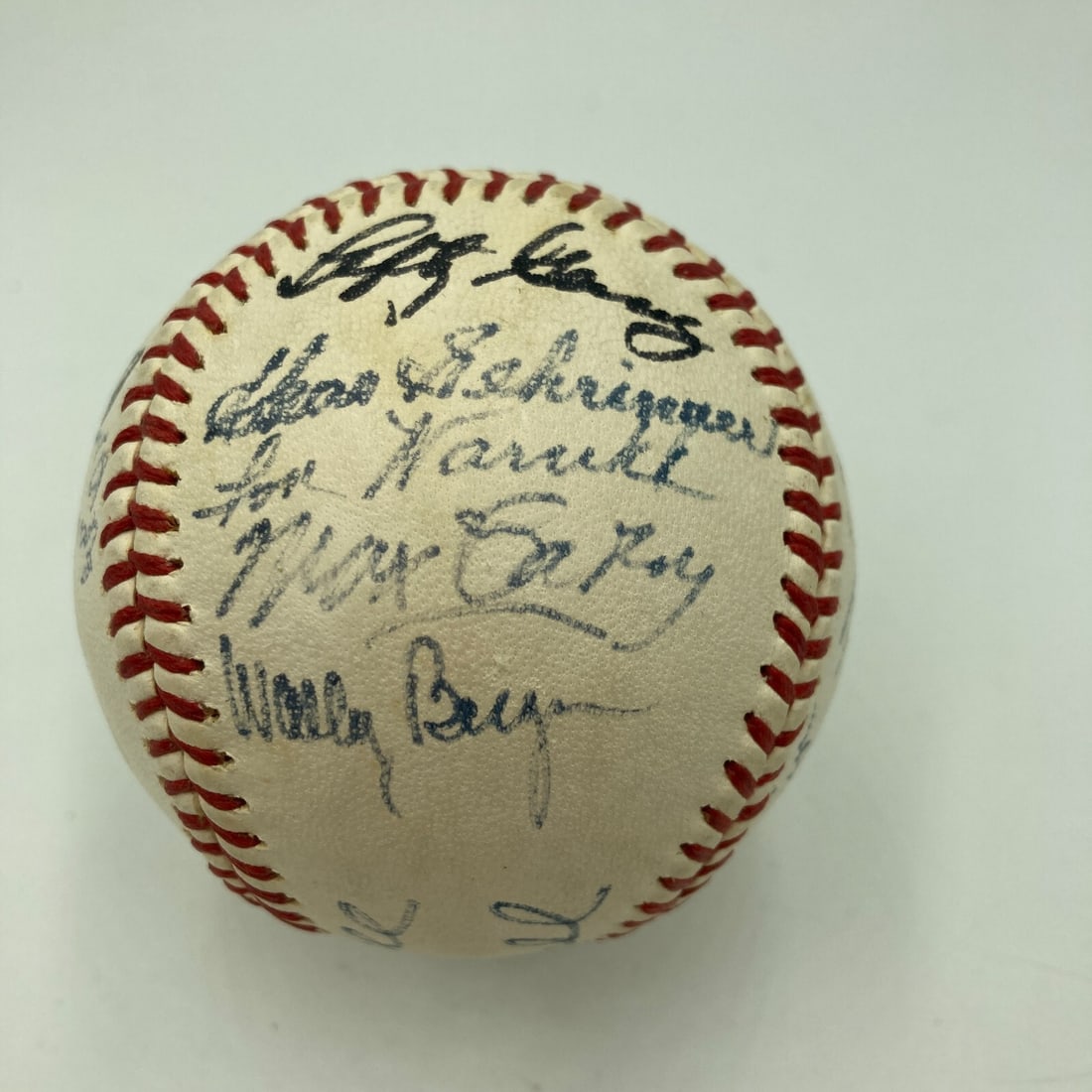 1933 All Star Game Team Signed Baseball PSA DNA COA 19 Signatures (1 of 9)