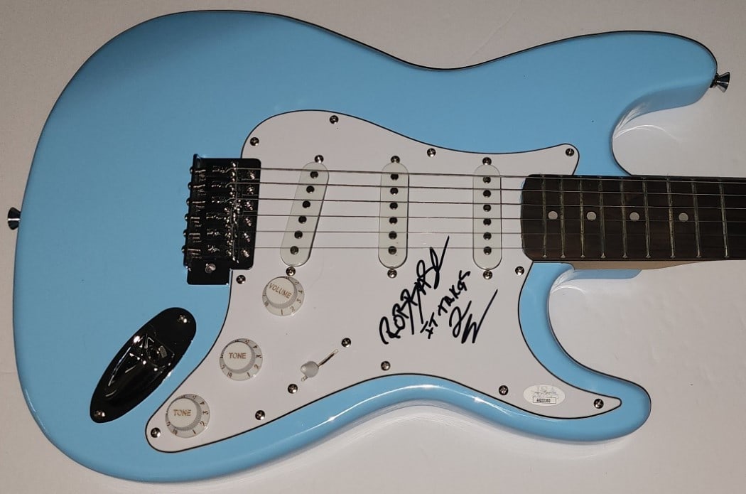 Rob Base Autographed Guitar with It Takes 2 Inscription JSA Authenticated (1 of 4)