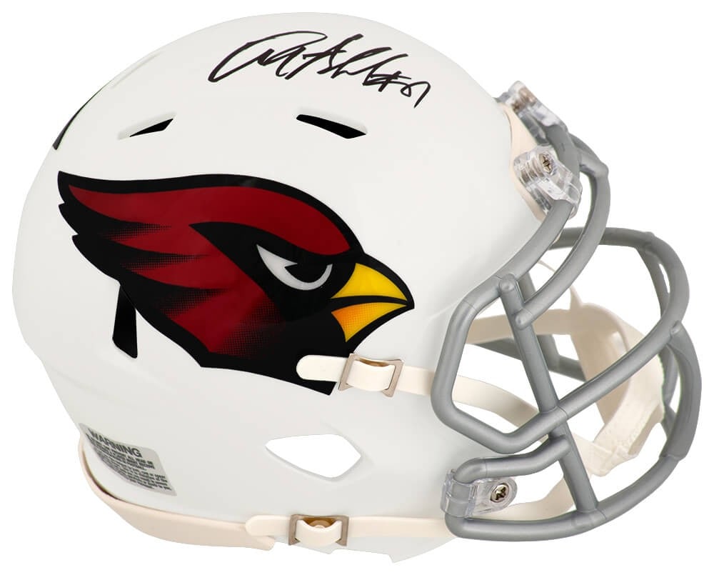 Anquan Boldin Signed Arizona Cardinals Mini Helmet with COA: Anquan Boldin Signed Arizona Cardinals Mini Helmet with COA Anquan Boldin Signed Arizona Cardinals Mini Helmet with COA This is an original Anquan Boldin signed Arizona Cardinals Riddell Speed mini he