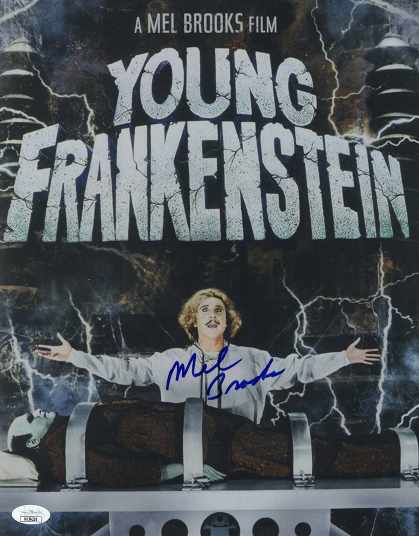 Mel Brooks Autographed 11x14 Photo Young Frankenstein JSA Certified (1 of 2)