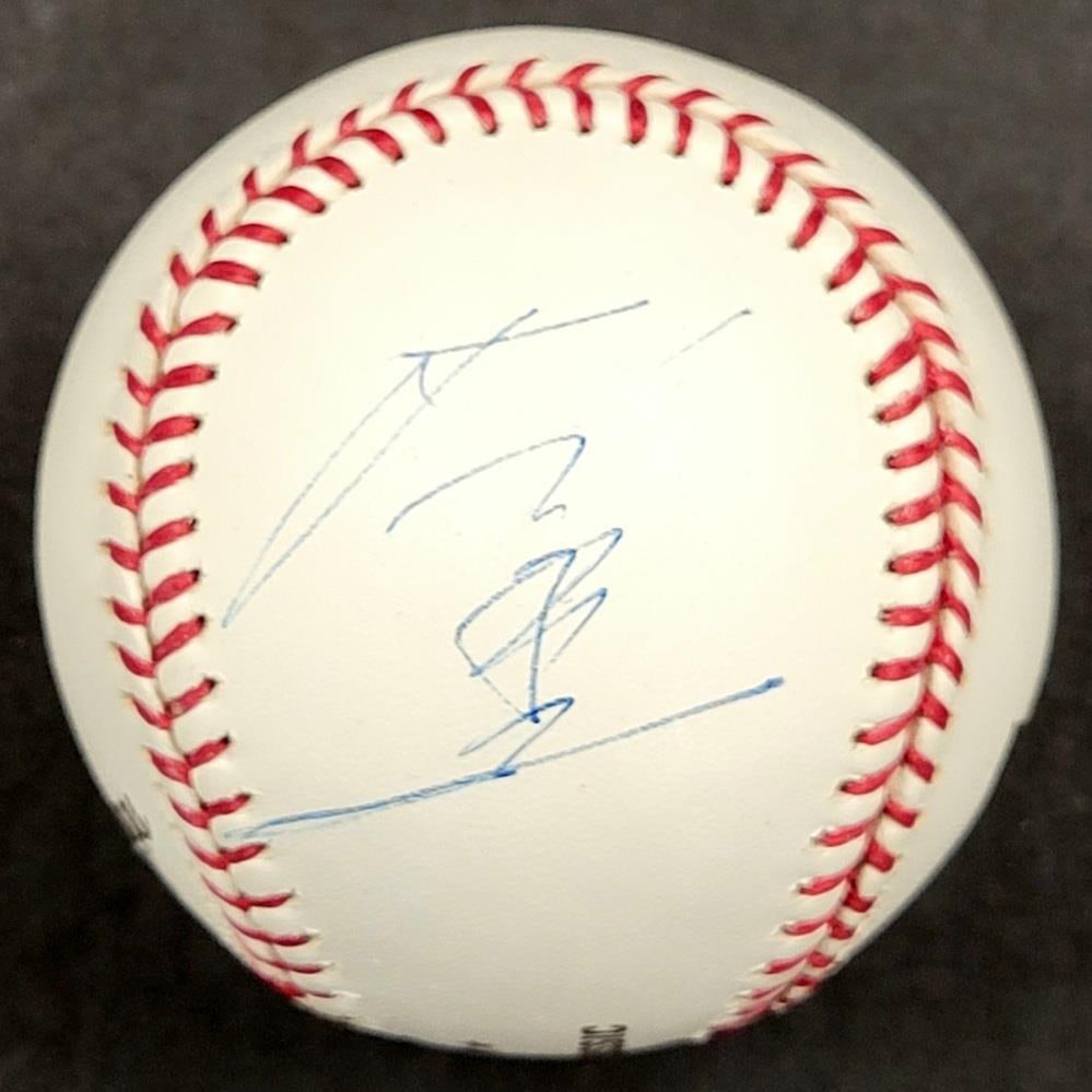 Sachio Kinugasa Signed 2006 WBC Logo Baseball Beckett BAS (1 of 3)