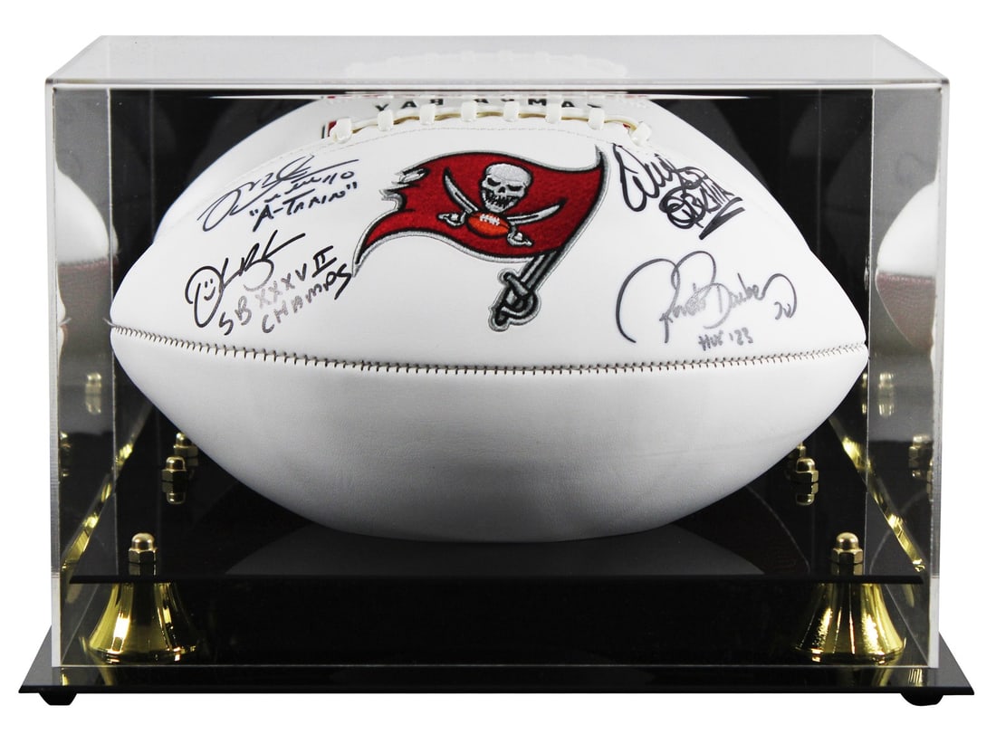 Tampa Bay Buccaneers Signed Wilson Football with Beckett Authentication (1 of 5)