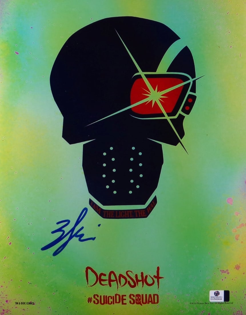 Will Smith Autographed 11X14 Photo as Deadshot with GAI Authentication (1 of 2)