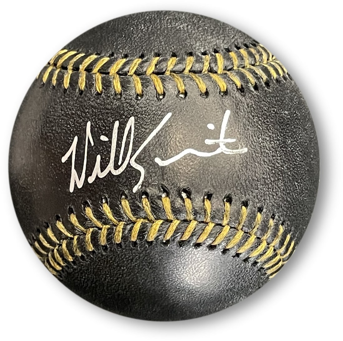 Will Smith Autographed Rawlings Baseball Dodgers Fanatics Authentic: Will Smith Autographed Rawlings Baseball Dodgers Fanatics Authentic This is an authentic Will Smith signed baseball, featuring the Los Angeles Dodgers team. The item is certified by Fanatics Authentic