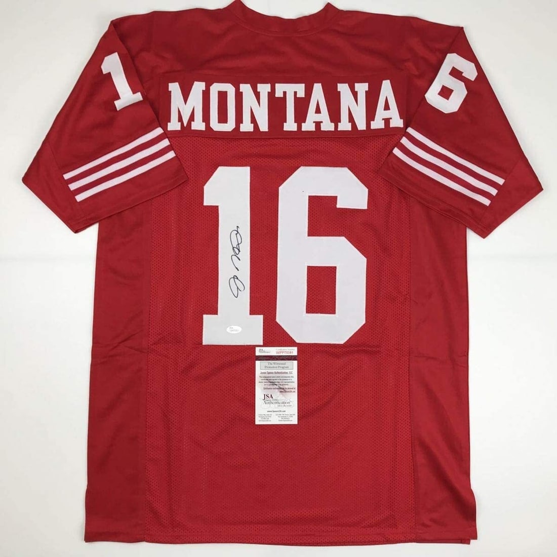 Joe Montana Autographed San Francisco 49ers Jersey with JSA COA (1 of 4)