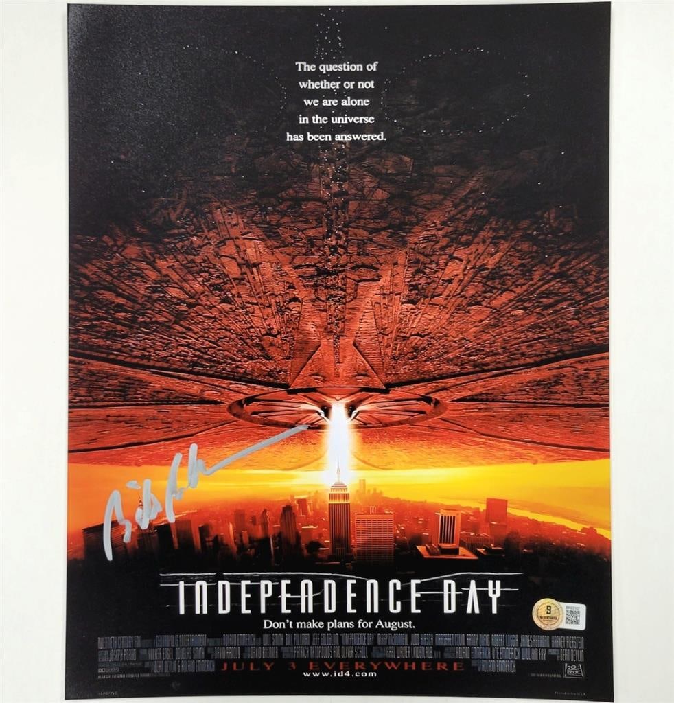 Bill Pullman Autographed Independence Day 11x14 Photo Beckett Certified (1 of 3)
