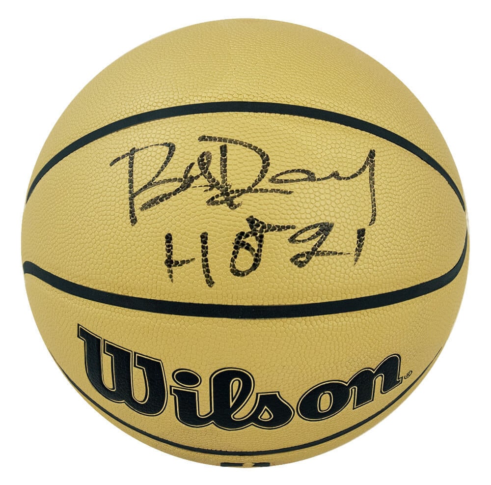 Bob Dandridge Signed Wilson Gold NBA Basketball HOF 21 Authentic COA (1 of 1)