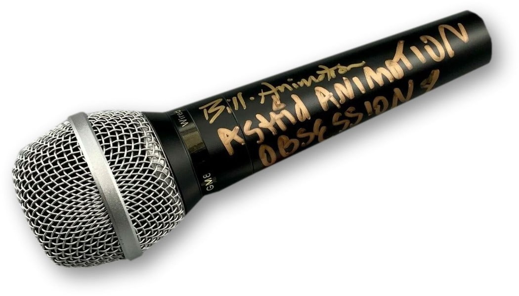 Bill Wadhams Astrid Plane Signed Microphone JSA Authenticated (1 of 3)