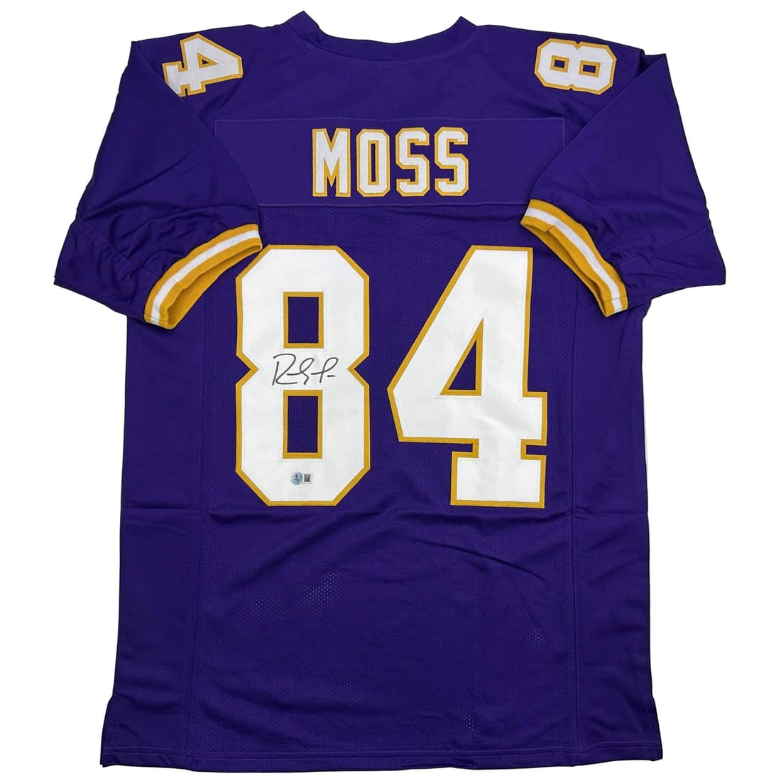 Randy Moss Signed Minnesota Vikings Purple Jersey Beckett Authenticated (1 of 4)