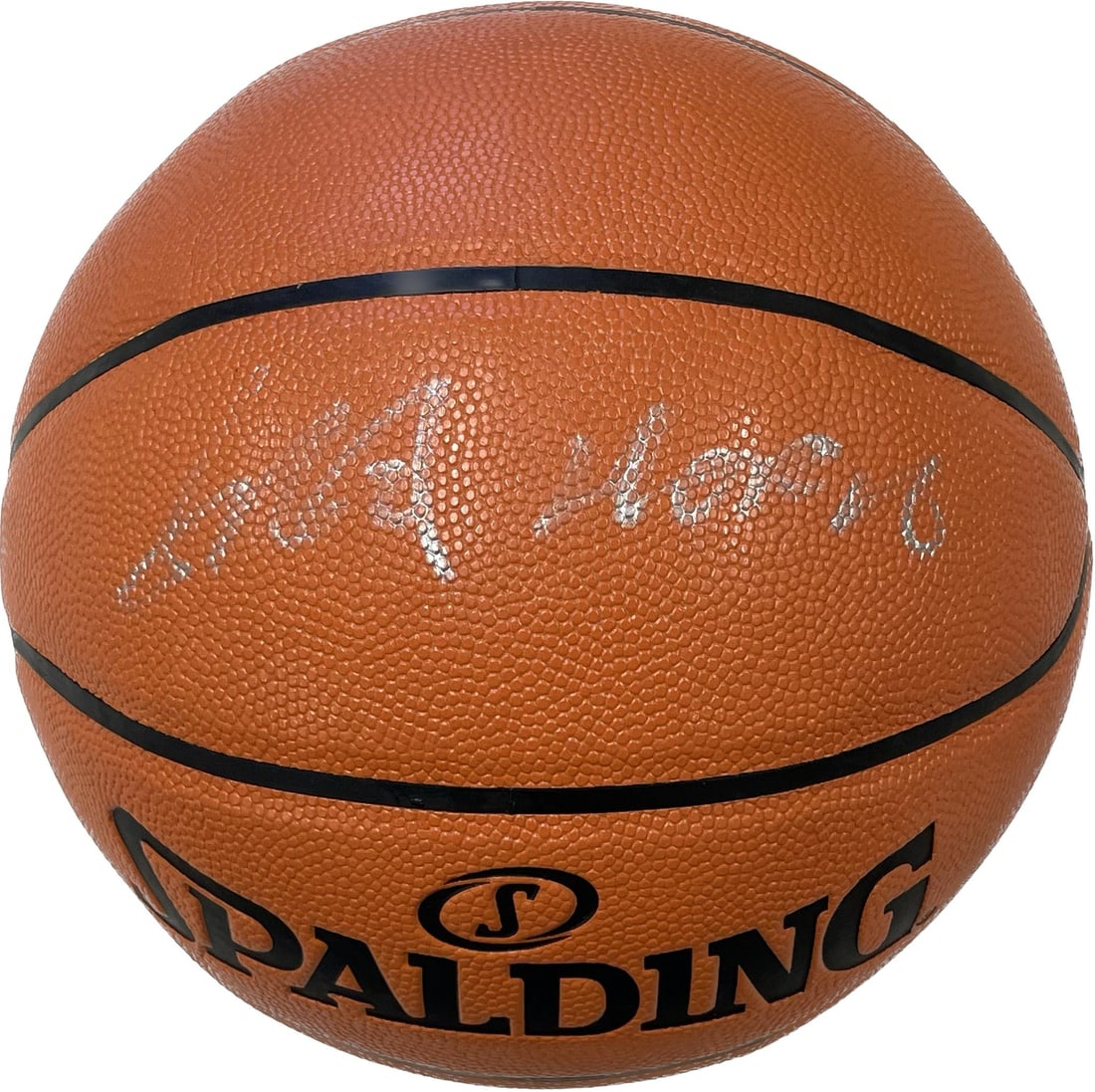 Yao Ming Autographed Spalding Basketball with HOF16 Inscription Fanatics Certified (1 of 2)