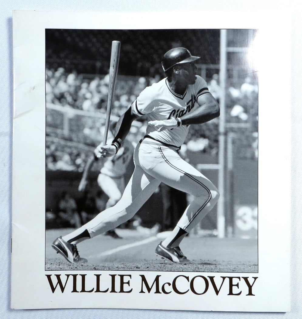 Willie McCovey Signed Softcover Book Giants JSA Authenticated (1 of 3)