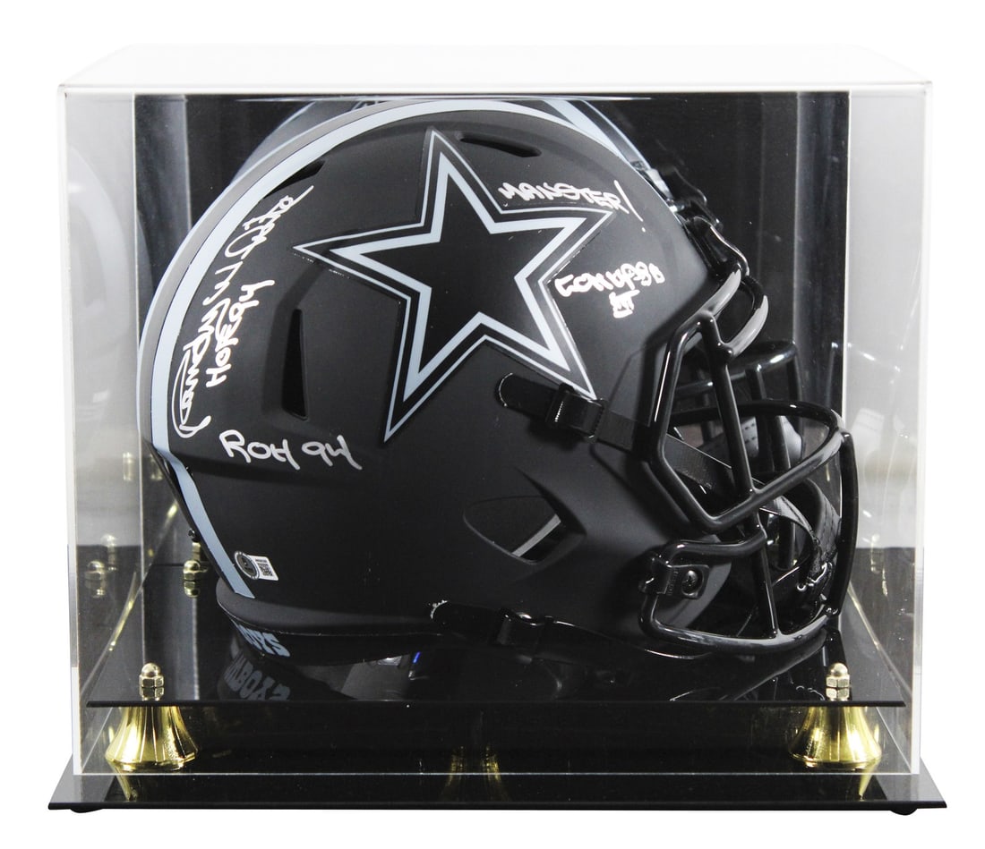 Randy White Signed Dallas Cowboys Eclipse Full Size Helmet with BAS Authentication (1 of 3)