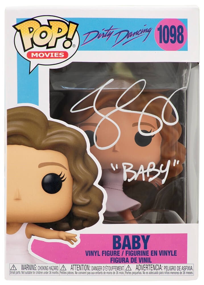 Jennifer Grey Signed Dirty Dancing Baby Funko Pop Doll #1098 with COA (1 of 1)