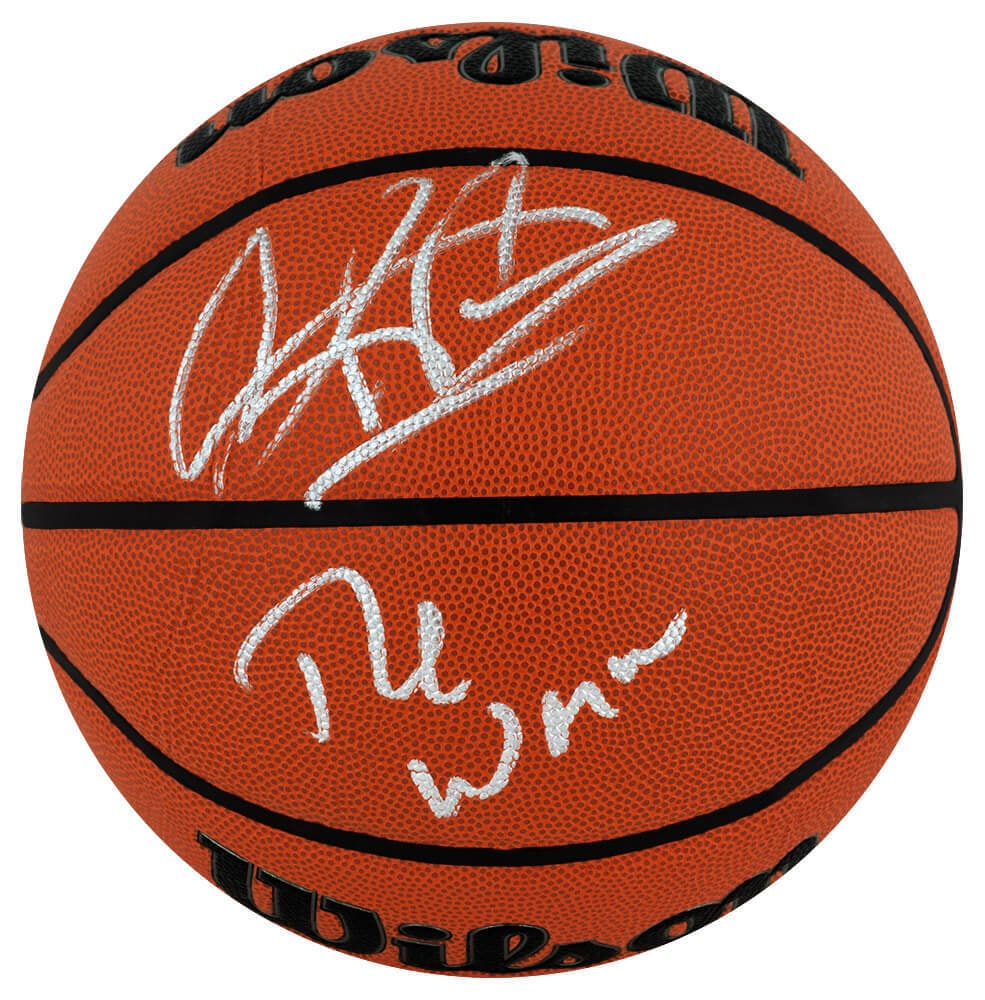 Dennis Rodman Signed NBA Basketball with The Worm Inscription COA (1 of 1)