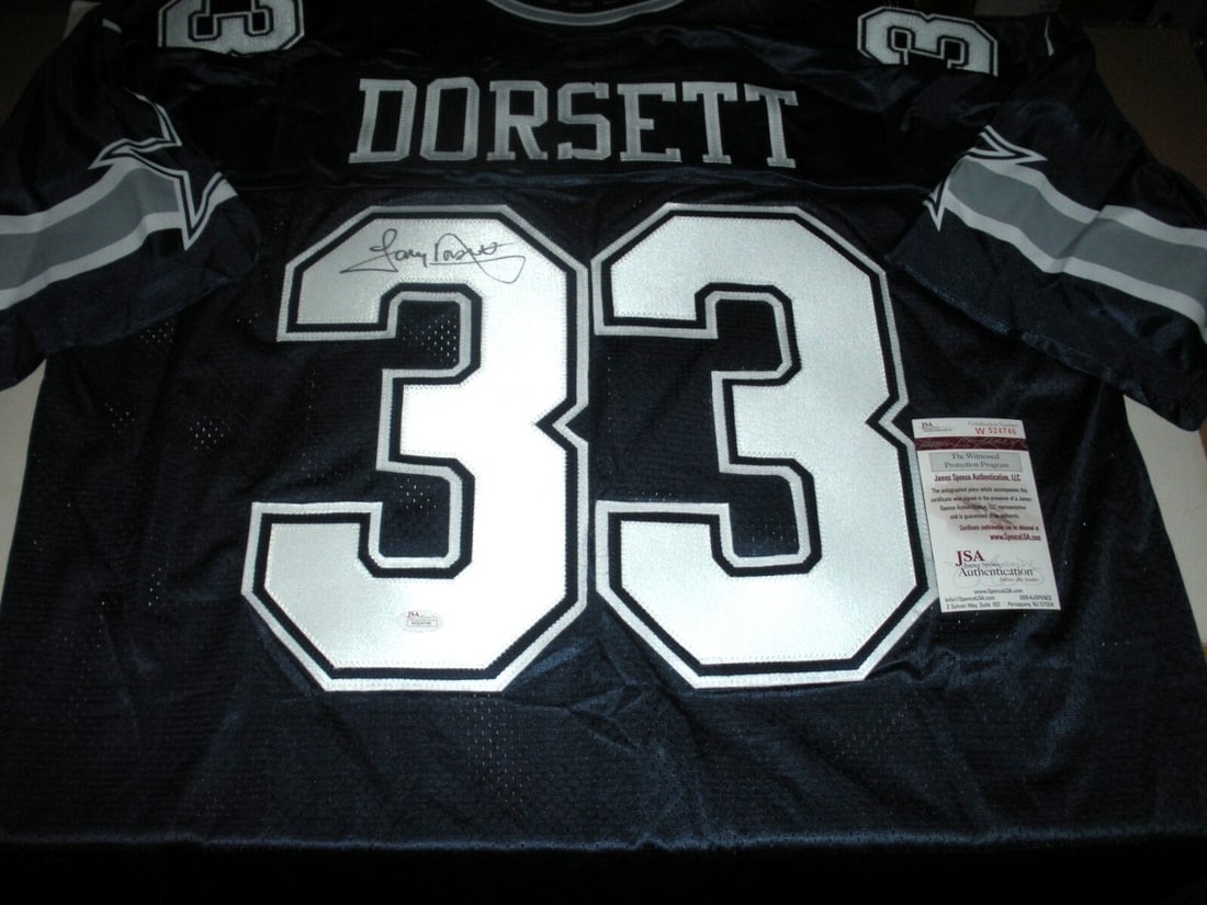 Tony Dorsett Signed Dallas Cowboys Nike Jersey with JSA COA (1 of 2)