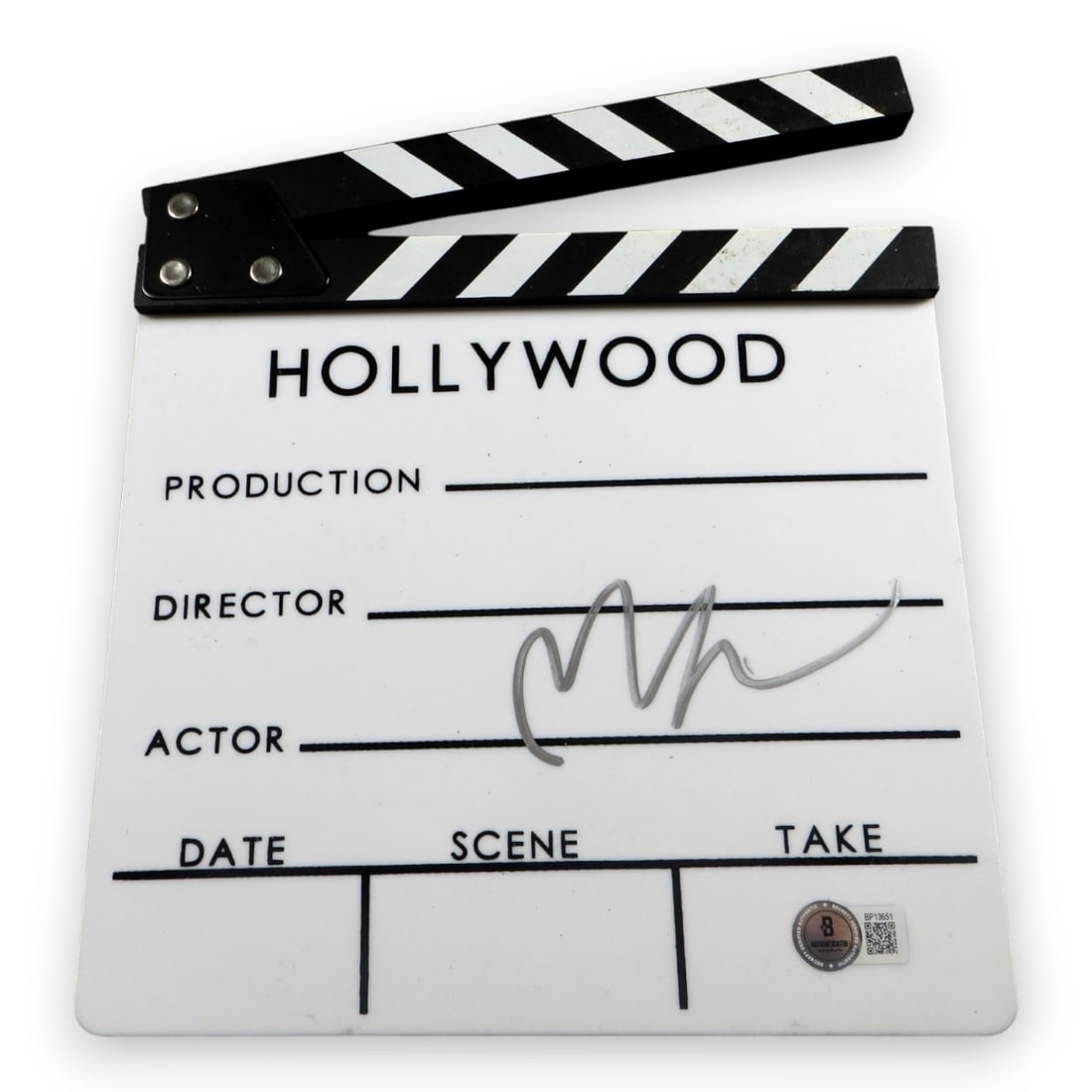 Michael Mann Signed Movie Clapper Heat Collateral Beckett Authenticated (1 of 3)