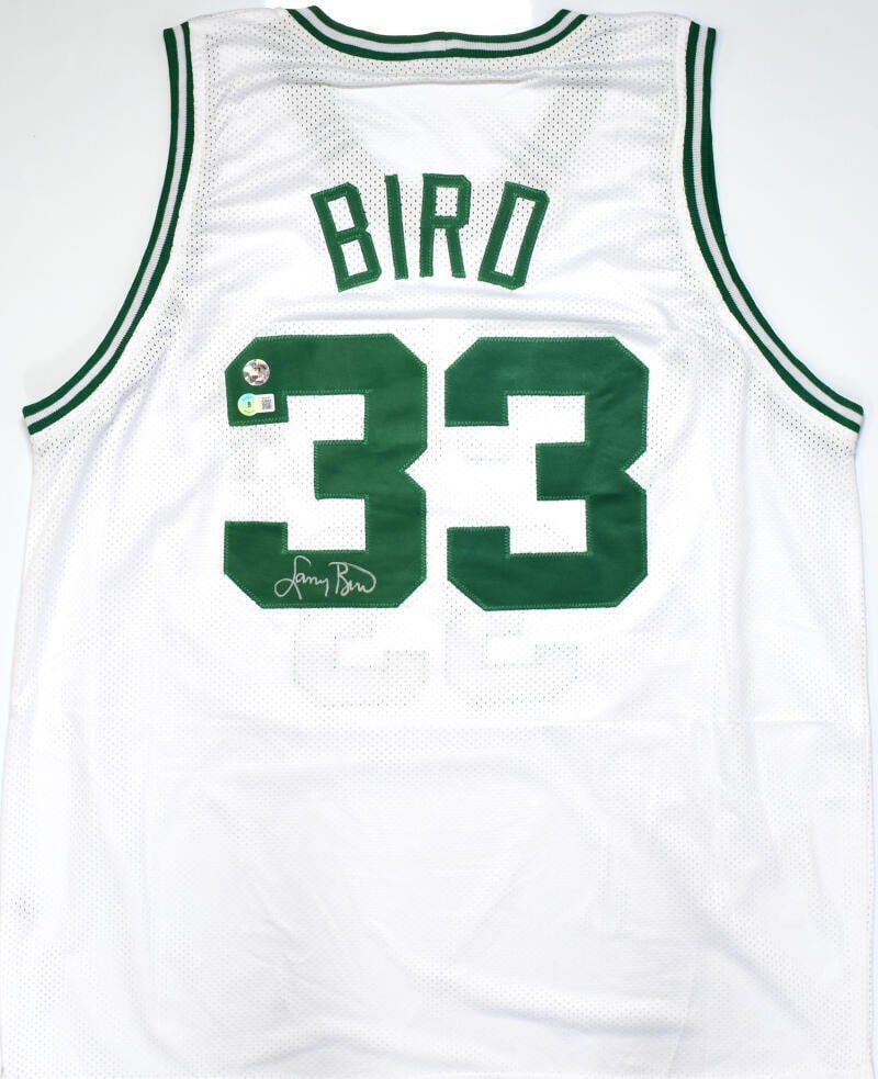 Larry Bird Signed Boston Celtics Jersey Beckett Authenticated (1 of 11)