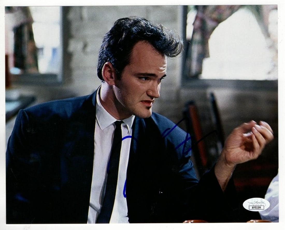 Quentin Tarantino Autographed 8x10 Photo Reservoir Dogs JSA Certified (1 of 2)