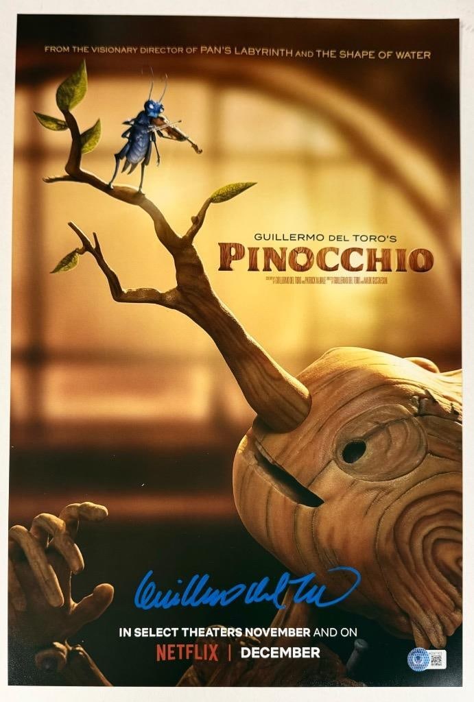 Guillermo Del Toro Signed 12x18 Photo Beckett Authenticated (1 of 3)