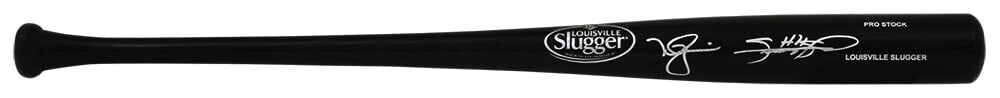 Sammy Sosa Mark McGwire Dual Signed Louisville Slugger Bat COA (1 of 2)