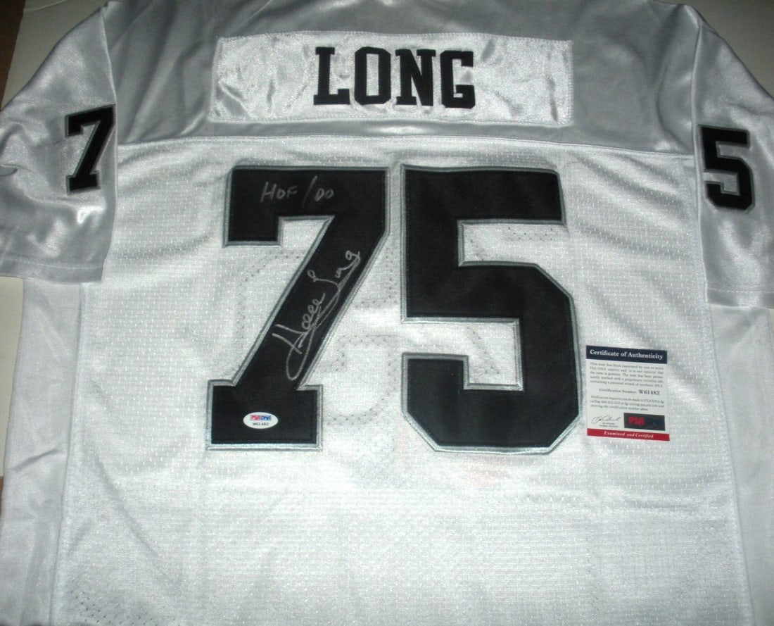 Howie Long Signed Raiders Jersey PSA/DNA Certified Mitchell & Ness (1 of 2)