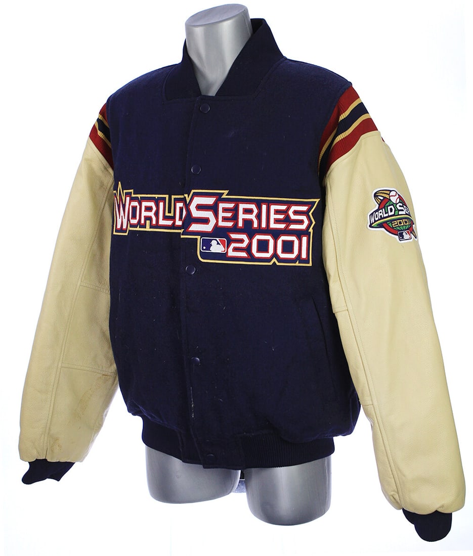 2001 World Series Matt Williams Arizona Diamondbacks Game Worn Jacket with COA (1 of 3)