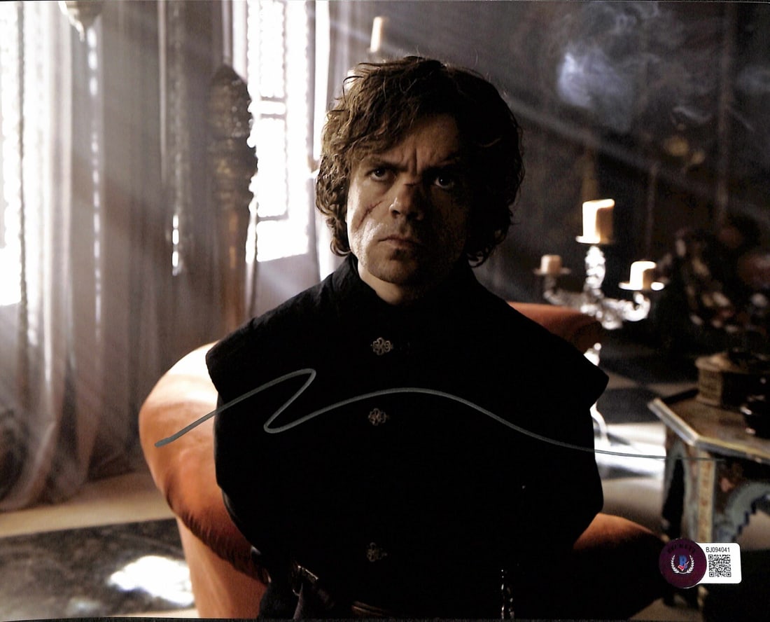 Peter Dinklage Tyrion Lannister Signed 8x10 Photo BAS Certified (1 of 1)