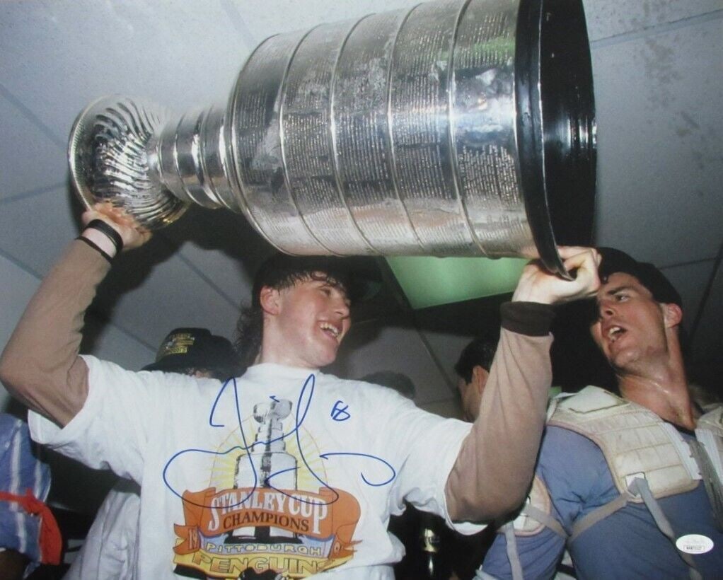 Jaromir Jagr Signed 16x20 Photo Pittsburgh Penguins JSA Authenticated (1 of 3)