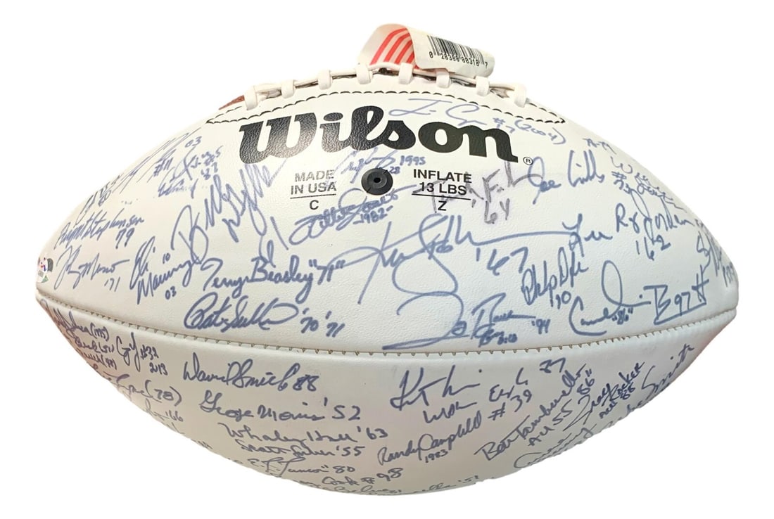 SEC Legends Autographed Football Bo Jackson Eli Stabler PSA (1 of 10)