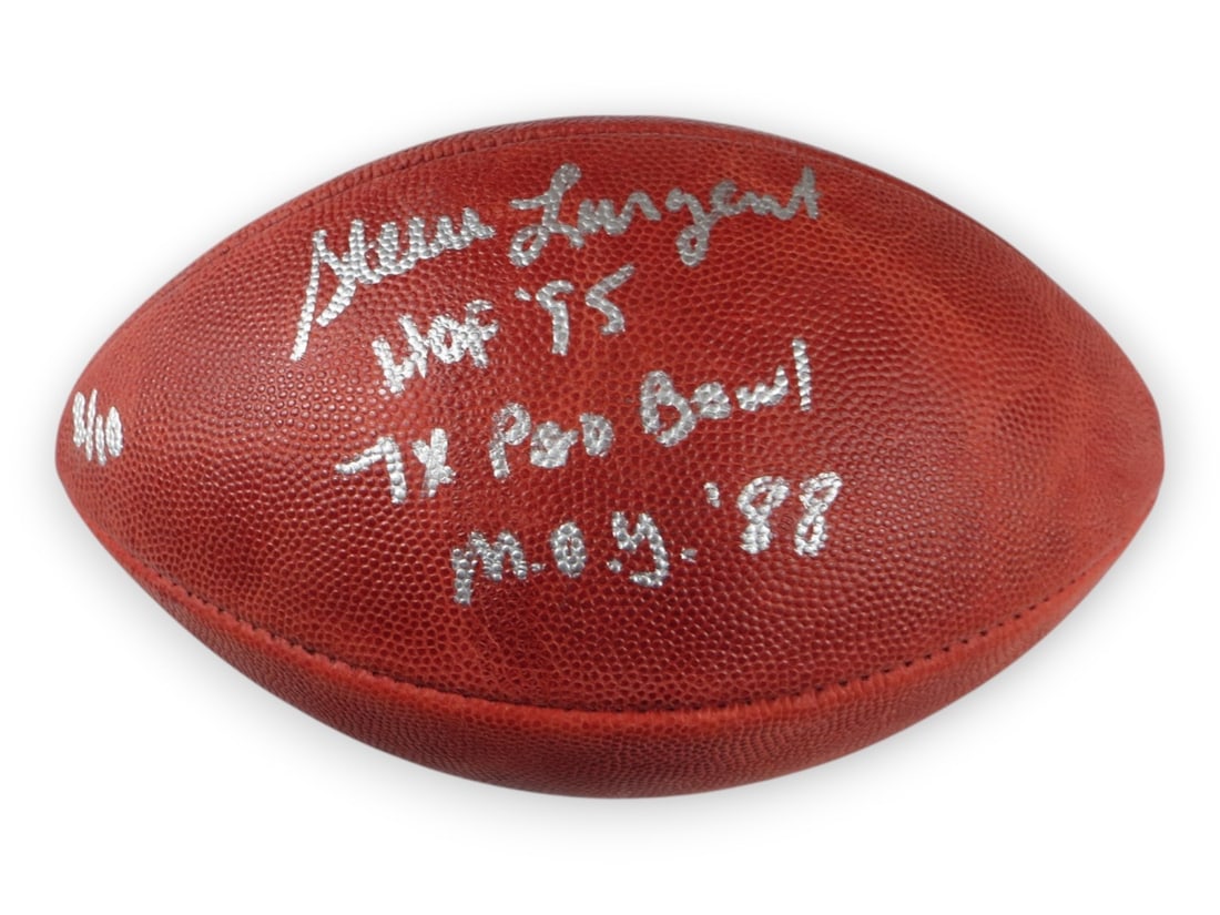 Steve Largent Autographed Seahawks Football Authentic Fanatics (1 of 5)
